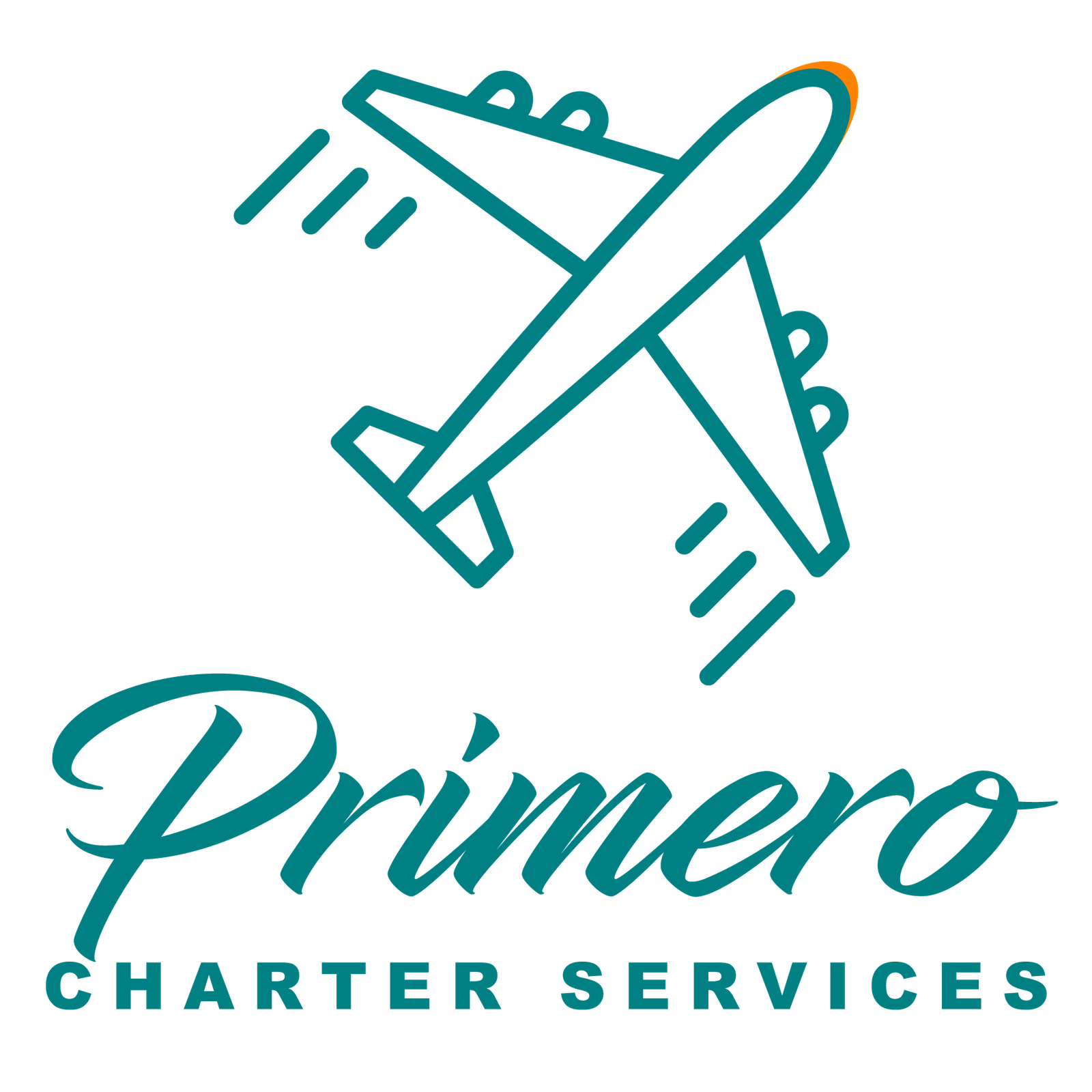 logo of Primero Charter Services in teal